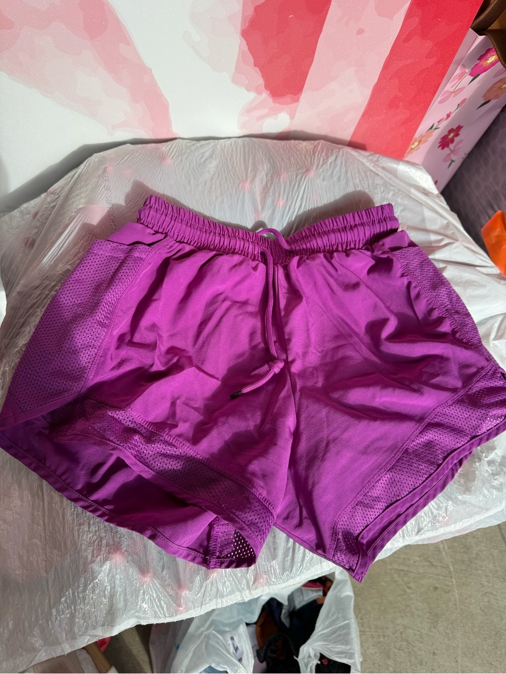 Women’s Active Drawstring Shorts - Fuchsia Pink